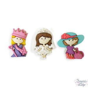 When She Grows Up - Dress It Up Buttons Jesse James